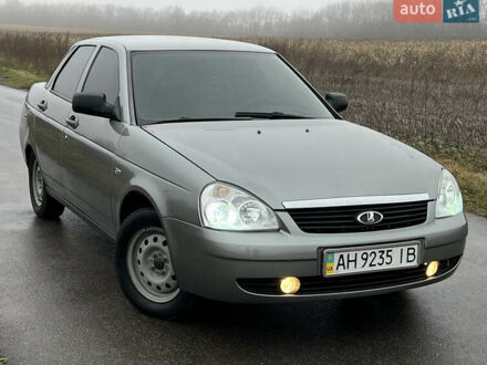 Сірий ВАЗ 2170 Priora, об'ємом двигуна 1.6 л та пробігом 90 тис. км за 2800 $, фото 1 на Automoto.ua