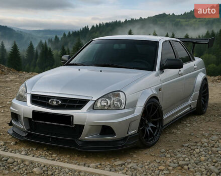 Серый ВАЗ 2170 Priora, объемом двигателя 1.6 л и пробегом 160 тыс. км за 1800 $, фото 1 на Automoto.ua