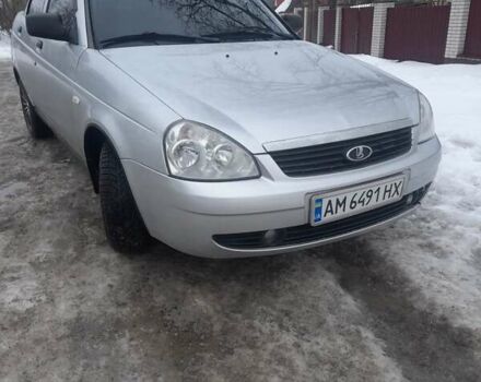 Серый ВАЗ 2170 Priora, объемом двигателя 1.6 л и пробегом 160 тыс. км за 2300 $, фото 1 на Automoto.ua