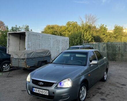 Сірий ВАЗ 2170 Priora, об'ємом двигуна 1.6 л та пробігом 170 тис. км за 1605 $, фото 1 на Automoto.ua