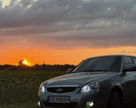 Серый ВАЗ 2170 Priora, объемом двигателя 1.6 л и пробегом 240 тыс. км за 3700 $, фото 1 на Automoto.ua