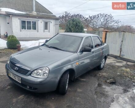 Серый ВАЗ 2170 Priora, объемом двигателя 1.6 л и пробегом 195 тыс. км за 3200 $, фото 1 на Automoto.ua