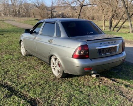 Серый ВАЗ 2170 Priora, объемом двигателя 1.6 л и пробегом 3 тыс. км за 3400 $, фото 1 на Automoto.ua