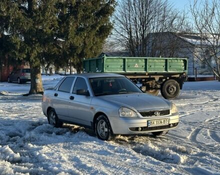 Сірий ВАЗ 2170 Priora, об'ємом двигуна 1.6 л та пробігом 193 тис. км за 2100 $, фото 1 на Automoto.ua