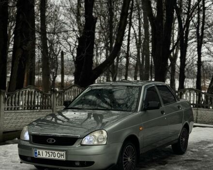 Серый ВАЗ 2170 Priora, объемом двигателя 1.6 л и пробегом 165 тыс. км за 2350 $, фото 1 на Automoto.ua