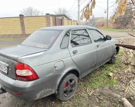 Серый ВАЗ 2170 Priora, объемом двигателя 1.6 л и пробегом 345 тыс. км за 945 $, фото 1 на Automoto.ua