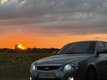 Серый ВАЗ 2170 Priora, объемом двигателя 1.6 л и пробегом 240 тыс. км за 3700 $, фото 1 на Automoto.ua