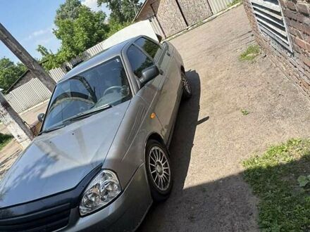 Сірий ВАЗ 2170 Priora, об'ємом двигуна 1.6 л та пробігом 198 тис. км за 2600 $, фото 1 на Automoto.ua