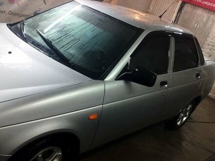 Серый ВАЗ 2170 Priora, объемом двигателя 1.6 л и пробегом 150 тыс. км за 3400 $, фото 1 на Automoto.ua