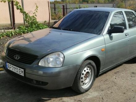 Серый ВАЗ 2170 Priora, объемом двигателя 1.6 л и пробегом 150 тыс. км за 3000 $, фото 1 на Automoto.ua