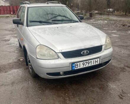 Серый ВАЗ 2170 Priora, объемом двигателя 1.6 л и пробегом 212 тыс. км за 2200 $, фото 1 на Automoto.ua