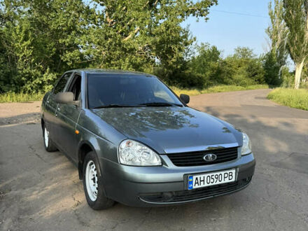 Серый ВАЗ 2170 Priora, объемом двигателя 1.6 л и пробегом 64 тыс. км за 4000 $, фото 1 на Automoto.ua