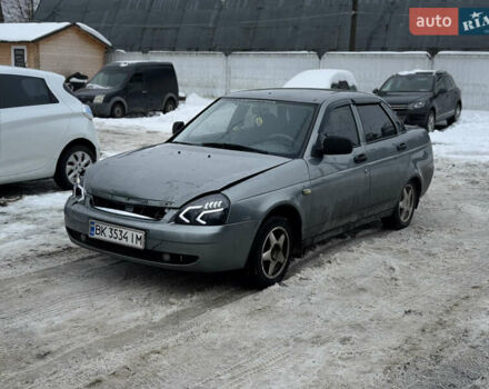 Серый ВАЗ 2170 Priora, объемом двигателя 1.6 л и пробегом 210 тыс. км за 1650 $, фото 1 на Automoto.ua