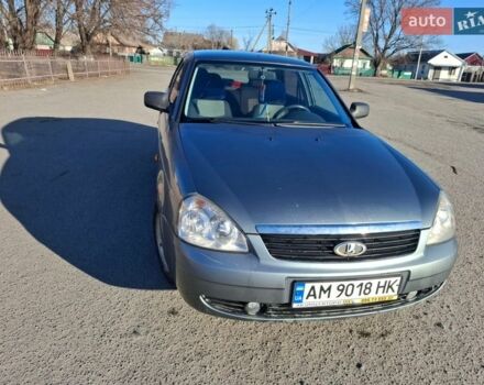 Серый ВАЗ 2170 Priora, объемом двигателя 1.6 л и пробегом 200 тыс. км за 3000 $, фото 1 на Automoto.ua