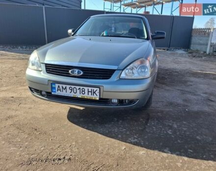 Сірий ВАЗ 2170 Priora, об'ємом двигуна 1.6 л та пробігом 200 тис. км за 2700 $, фото 1 на Automoto.ua