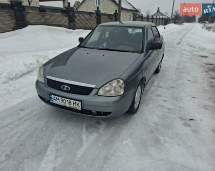Сірий ВАЗ 2170 Priora, об'ємом двигуна 1.6 л та пробігом 196 тис. км за 2600 $, фото 1 на Automoto.ua
