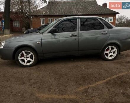 Серый ВАЗ 2170 Priora, объемом двигателя 1.6 л и пробегом 230 тыс. км за 2602 $, фото 1 на Automoto.ua