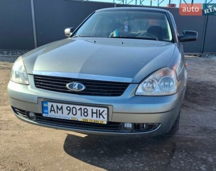 Серый ВАЗ 2170 Priora, объемом двигателя 1.6 л и пробегом 200 тыс. км за 2800 $, фото 1 на Automoto.ua