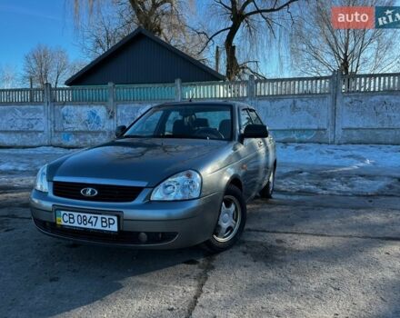 Серый ВАЗ 2170 Priora, объемом двигателя 1.6 л и пробегом 60 тыс. км за 3600 $, фото 1 на Automoto.ua