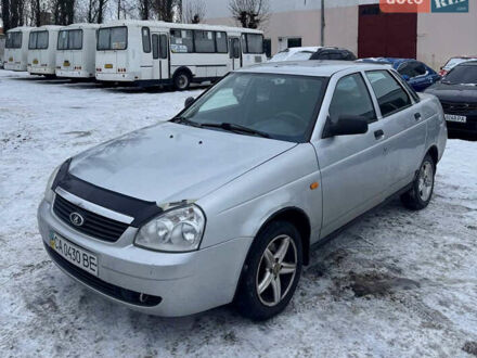 Серый ВАЗ 2170 Priora, объемом двигателя 1.6 л и пробегом 130 тыс. км за 2399 $, фото 1 на Automoto.ua