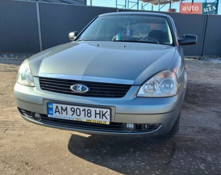 Серый ВАЗ 2170 Priora, объемом двигателя 1.6 л и пробегом 200 тыс. км за 2700 $, фото 1 на Automoto.ua