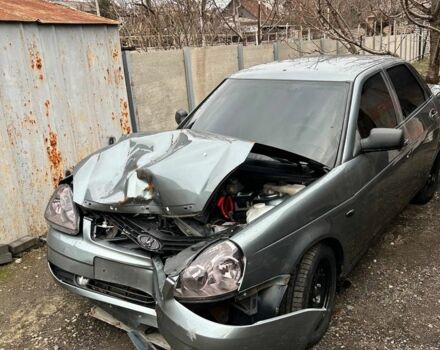 Серый ВАЗ 2170 Priora, объемом двигателя 1.6 л и пробегом 80 тыс. км за 1000 $, фото 1 на Automoto.ua