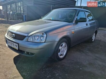 Сірий ВАЗ 2170 Priora, об'ємом двигуна 1.6 л та пробігом 200 тис. км за 2700 $, фото 1 на Automoto.ua