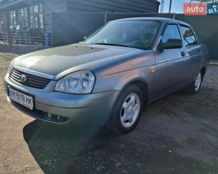 Сірий ВАЗ 2170 Priora, об'ємом двигуна 1.6 л та пробігом 200 тис. км за 2700 $, фото 1 на Automoto.ua