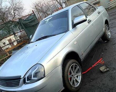 Серый ВАЗ 2170 Priora, объемом двигателя 1.6 л и пробегом 200 тыс. км за 2000 $, фото 1 на Automoto.ua