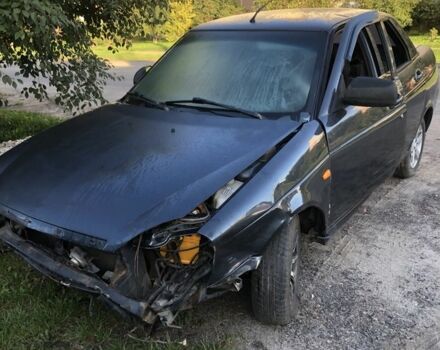 Сірий ВАЗ 2170 Priora, об'ємом двигуна 1.6 л та пробігом 220 тис. км за 1200 $, фото 1 на Automoto.ua