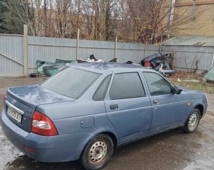 Синий ВАЗ 2170 Priora, объемом двигателя 1.6 л и пробегом 177 тыс. км за 1045 $, фото 2 на Automoto.ua