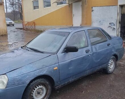 Синий ВАЗ 2170 Priora, объемом двигателя 1.6 л и пробегом 177 тыс. км за 1045 $, фото 7 на Automoto.ua