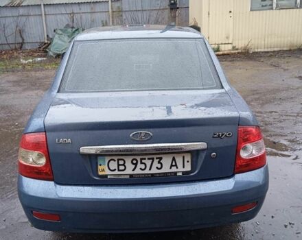 Синий ВАЗ 2170 Priora, объемом двигателя 1.6 л и пробегом 177 тыс. км за 1045 $, фото 4 на Automoto.ua