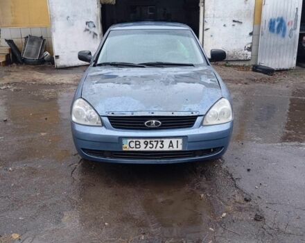 Синий ВАЗ 2170 Priora, объемом двигателя 1.6 л и пробегом 177 тыс. км за 1045 $, фото 6 на Automoto.ua