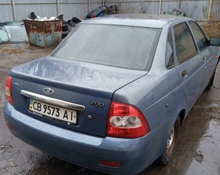 Синий ВАЗ 2170 Priora, объемом двигателя 1.6 л и пробегом 177 тыс. км за 1045 $, фото 5 на Automoto.ua