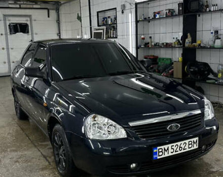 Синий ВАЗ 2170 Priora, объемом двигателя 1.6 л и пробегом 115 тыс. км за 2600 $, фото 2 на Automoto.ua