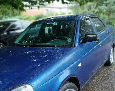 Синий ВАЗ 2170 Priora, объемом двигателя 1.6 л и пробегом 177 тыс. км за 1700 $, фото 4 на Automoto.ua