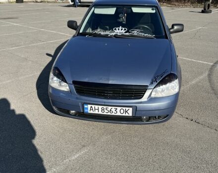 Синий ВАЗ 2170 Priora, объемом двигателя 1.6 л и пробегом 260 тыс. км за 1900 $, фото 3 на Automoto.ua