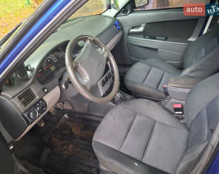 Синий ВАЗ 2170 Priora, объемом двигателя 1.6 л и пробегом 177 тыс. км за 1700 $, фото 7 на Automoto.ua