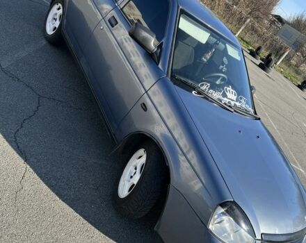 Синий ВАЗ 2170 Priora, объемом двигателя 1.6 л и пробегом 260 тыс. км за 1900 $, фото 5 на Automoto.ua