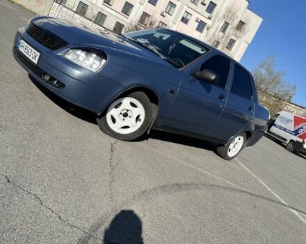 Синий ВАЗ 2170 Priora, объемом двигателя 1.6 л и пробегом 260 тыс. км за 1900 $, фото 2 на Automoto.ua