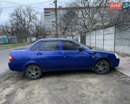 Синій ВАЗ 2170 Priora, об'ємом двигуна 1.6 л та пробігом 90 тис. км за 3400 $, фото 1 на Automoto.ua