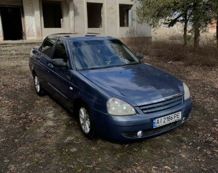 Синий ВАЗ 2170 Priora, объемом двигателя 1.6 л и пробегом 250 тыс. км за 2052 $, фото 1 на Automoto.ua