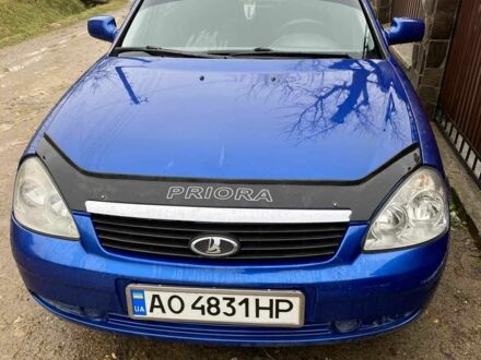 Синій ВАЗ 2170 Priora, об'ємом двигуна 1.6 л та пробігом 212 тис. км за 1800 $, фото 1 на Automoto.ua