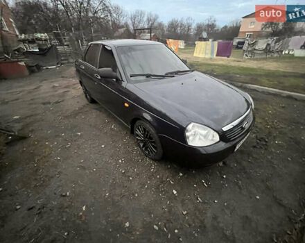 Синий ВАЗ 2170 Priora, объемом двигателя 1.6 л и пробегом 177 тыс. км за 3500 $, фото 1 на Automoto.ua