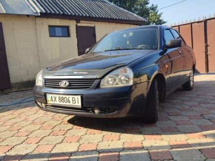 Синий ВАЗ 2170 Priora, объемом двигателя 1.6 л и пробегом 172 тыс. км за 3000 $, фото 1 на Automoto.ua