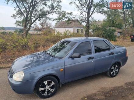 Синий ВАЗ 2170 Priora, объемом двигателя 1.6 л и пробегом 200 тыс. км за 2650 $, фото 1 на Automoto.ua