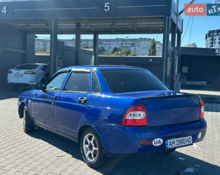 Синій ВАЗ 2170 Priora, об'ємом двигуна 1.6 л та пробігом 350 тис. км за 1550 $, фото 1 на Automoto.ua
