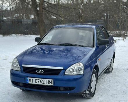 Синий ВАЗ 2170 Priora, объемом двигателя 1.6 л и пробегом 185 тыс. км за 2100 $, фото 1 на Automoto.ua
