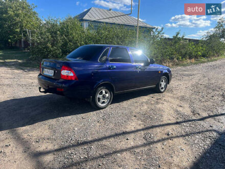 Синий ВАЗ 2170 Priora, объемом двигателя 1.6 л и пробегом 130 тыс. км за 2600 $, фото 1 на Automoto.ua